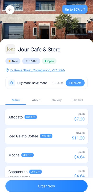Buy a coffee bundle